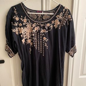 Johnny Was short sleeve size S top